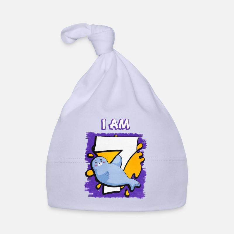I am 7 seal Organic Baby Cap