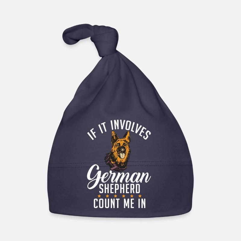 Deutscher Schäferhund Geschenke Baby Bio-Mütze