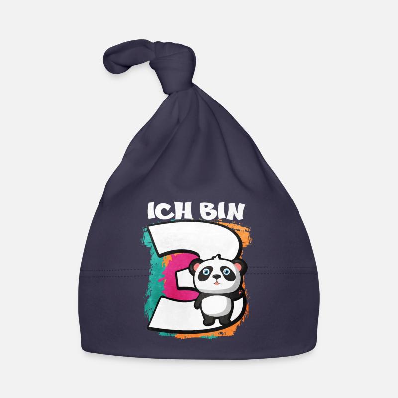 Ich Bin 3 Panda Baby Bio-Mütze