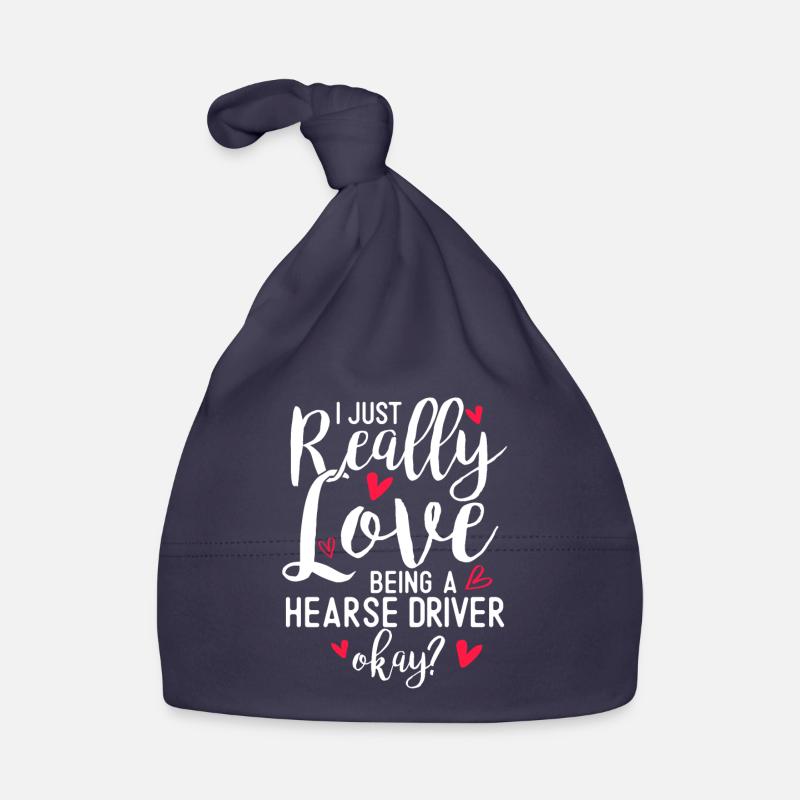 I just love having a hearse driver. Organic Baby Cap