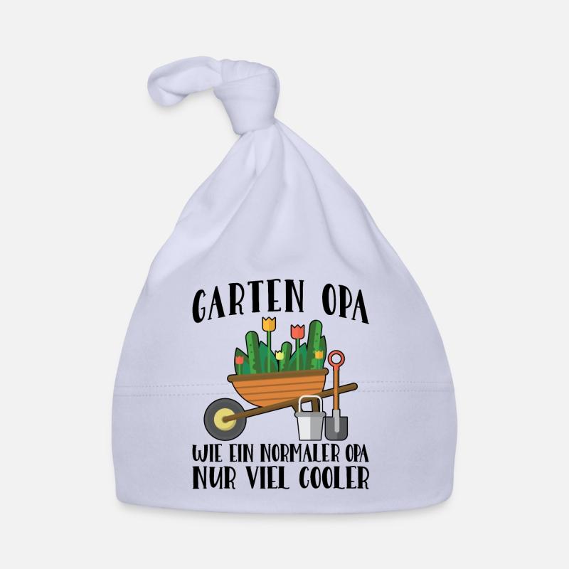 Garten Opa Großvater Geschenk Baby Bio-Mütze