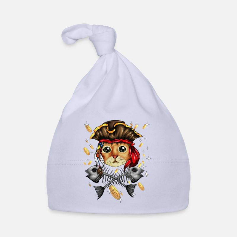 Pirate Chat Pirate Costume Chat Squelette Poisson Bonnet bio Bébé