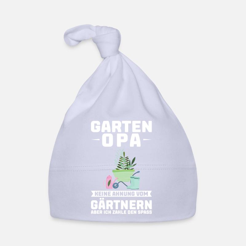 Garten Opa Großvater Geschenk Baby Bio-Mütze