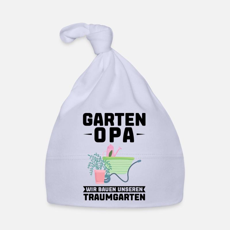 Garten Opa Großvater Geschenk Baby Bio-Mütze