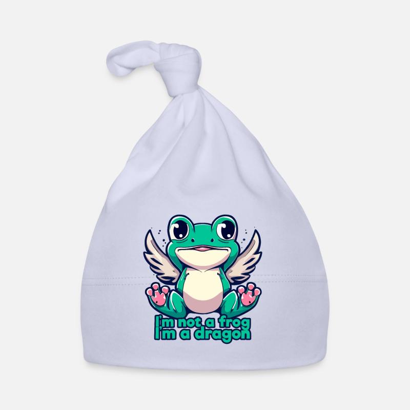 ICH BIN KEIN FROSCH, ICH BIN EIN DRACHE Baby Bio-Mütze