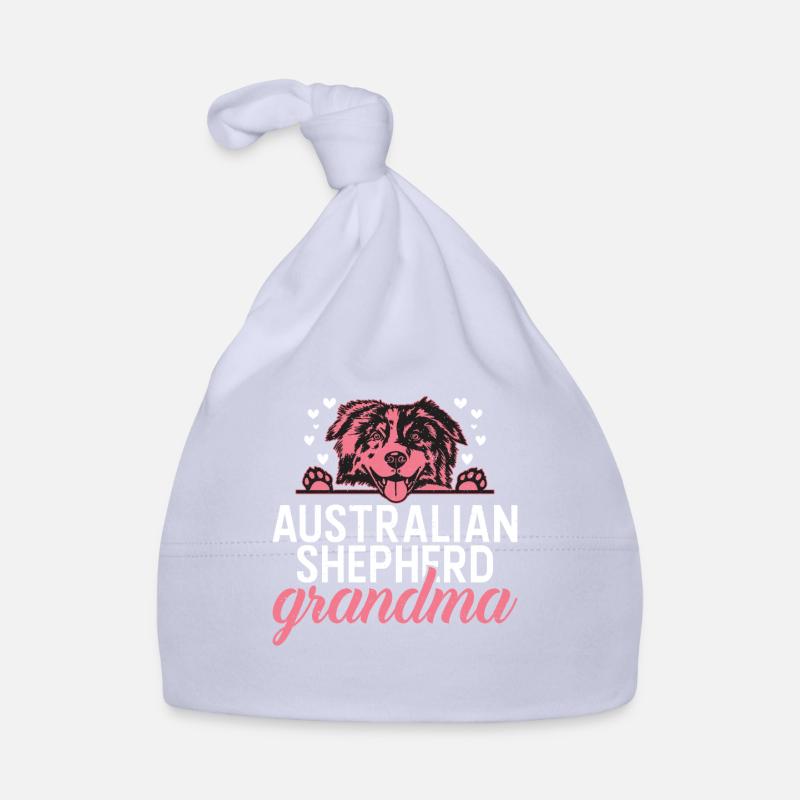 Cadeaux de berger australien - Bonnet bio Bébé - ciel