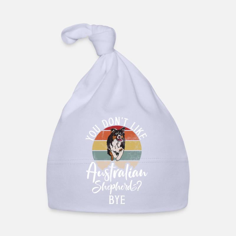 Cadeaux de berger australien - Bonnet bio Bébé - ciel
