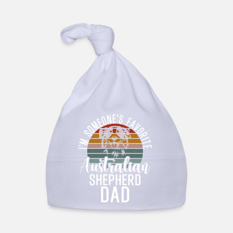 Cadeaux de berger australien - Bonnet bio Bébé - ciel