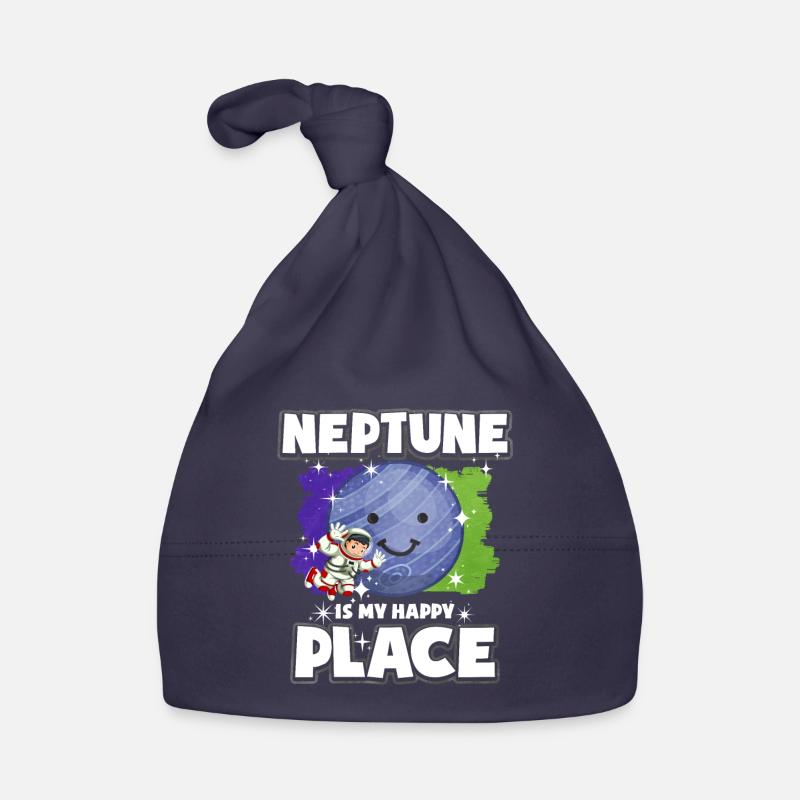 Neptune Planet Gift Organic Baby Cap