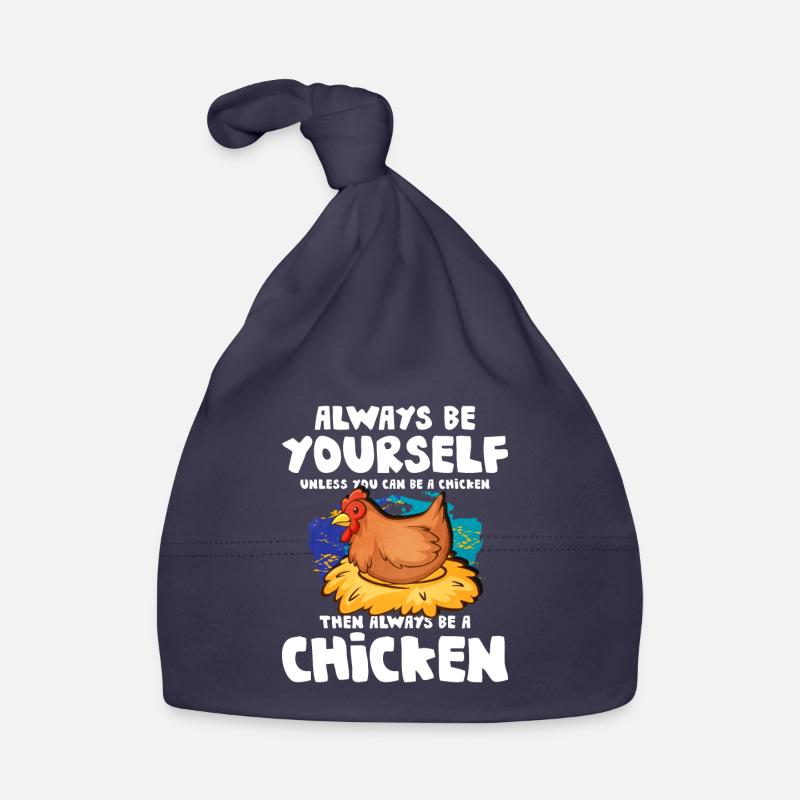 Chickens Organic Baby Cap