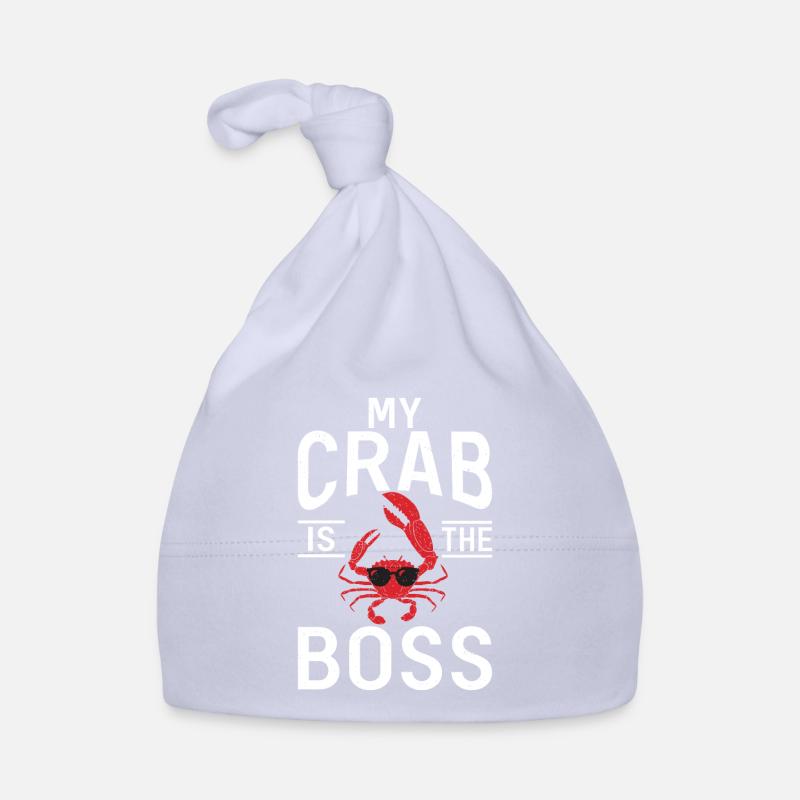 Krabbenliebhaber Geschenke Baby Bio-Mütze