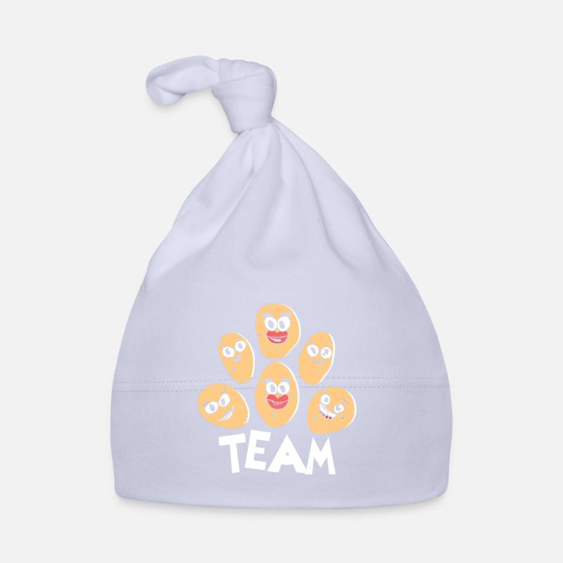 Kartoffel Team Spruch Baby Bio-Mütze