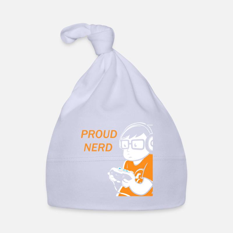 Zocken Streber Nerd Baby Bio-Mütze