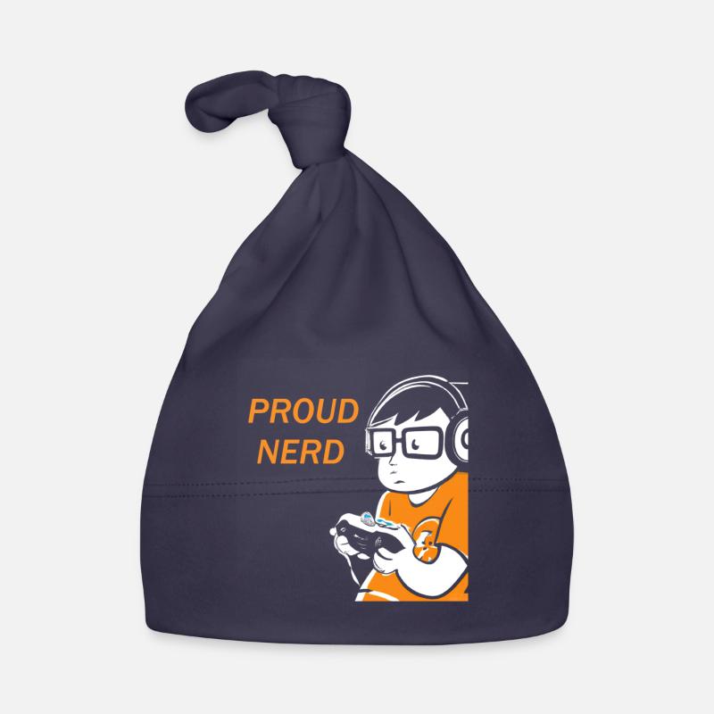 Gambling, Nerd, Nerd Organic Baby Cap