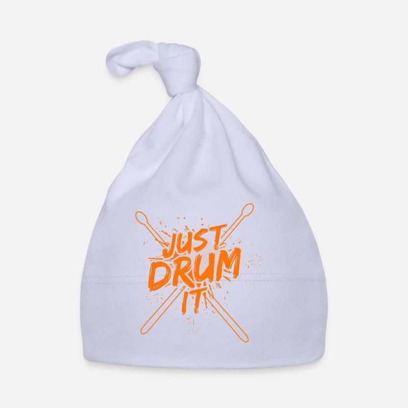 Drummers Drummers Drummers Drummers - Organic Baby Cap - sky