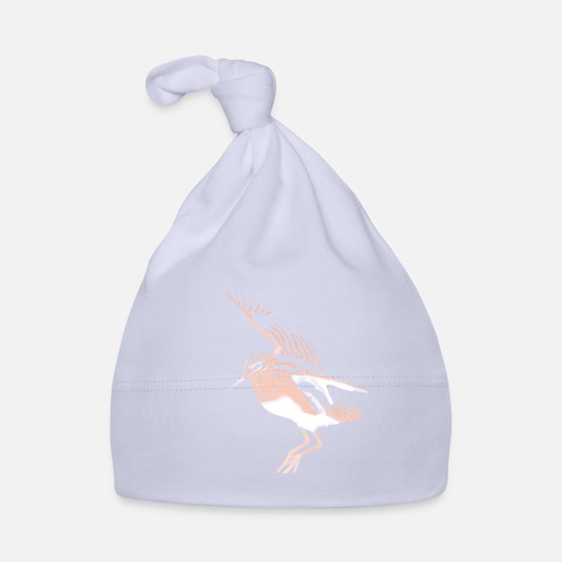 Bécassine Oiseau de chèvre du ciel - Bonnet bio Bébé - ciel