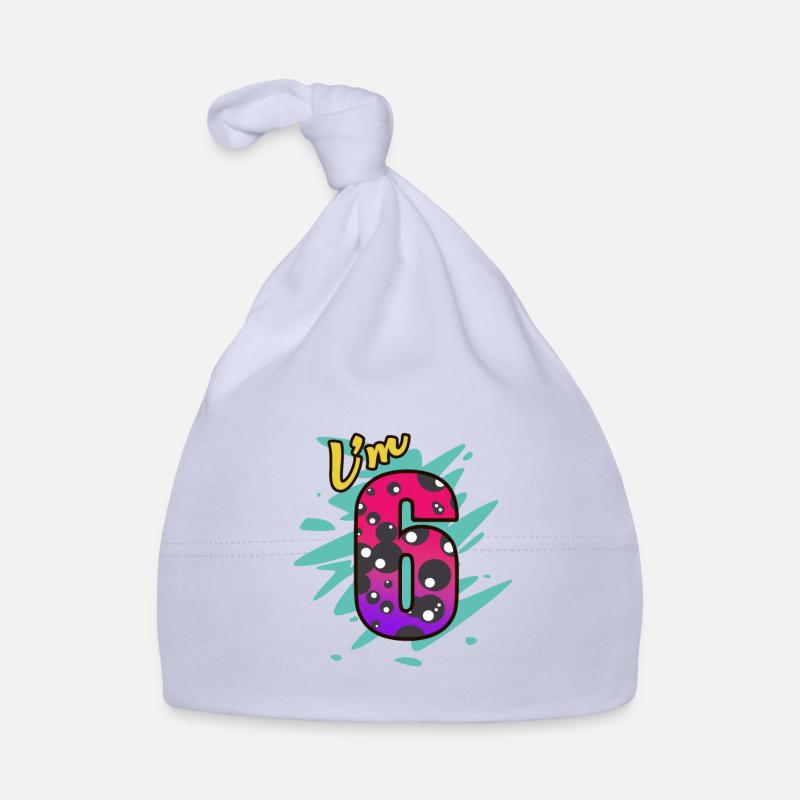 6e anniversaire Bonnet bio Bébé