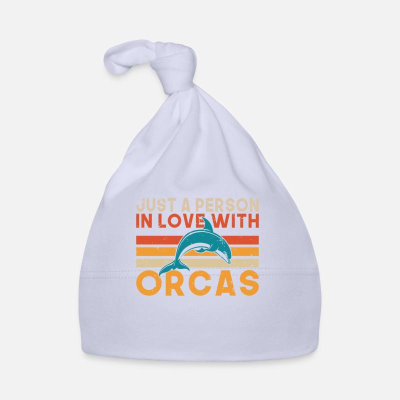 Orca Wal Geschenke Baby Bio-Mütze