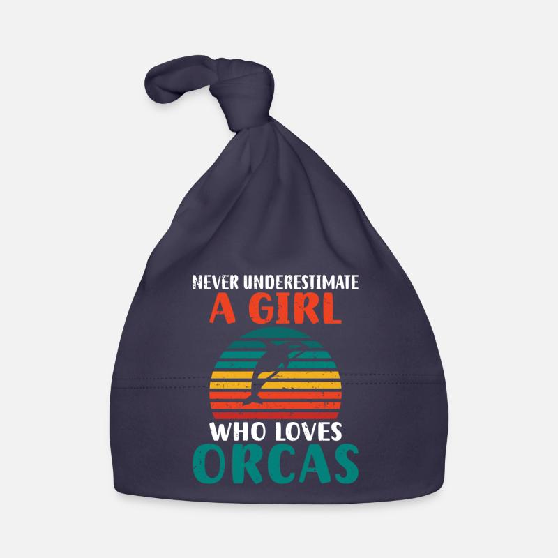 Orca Wal Geschenke Baby Bio-Mütze