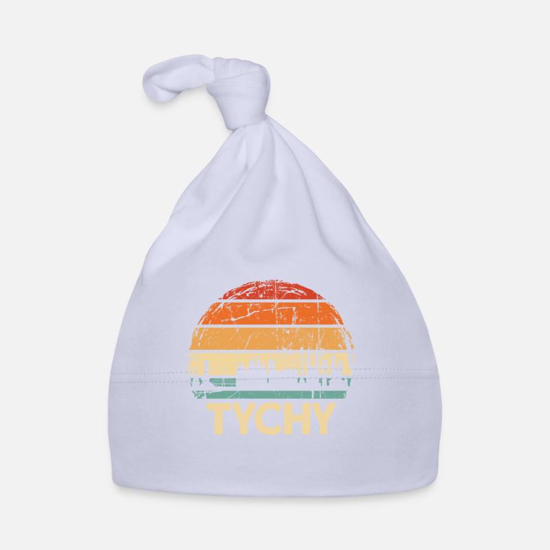 Polen Tychy Skyline Baby Bio-Mütze
