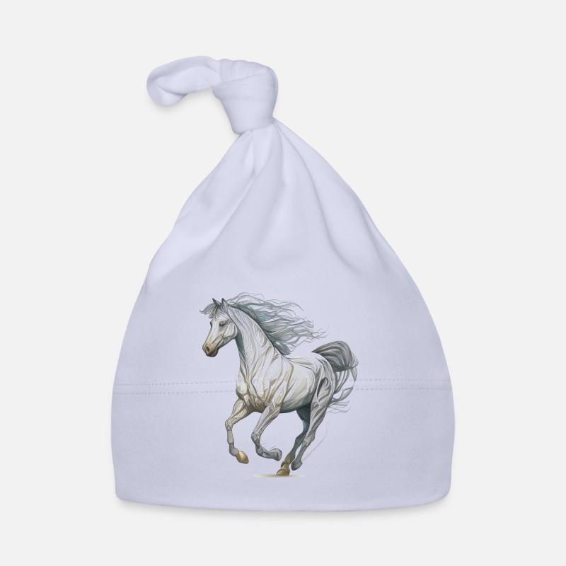 Cheval sauvage Bonnet bio Bébé