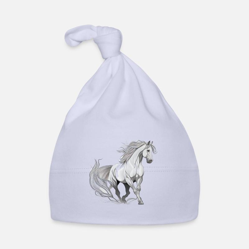 Wildpferd Baby Bio-Mütze