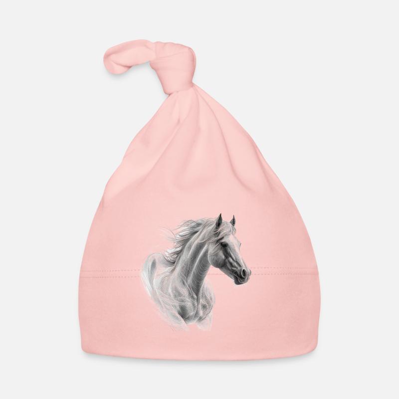 Wildpferd Baby Bio-Mütze