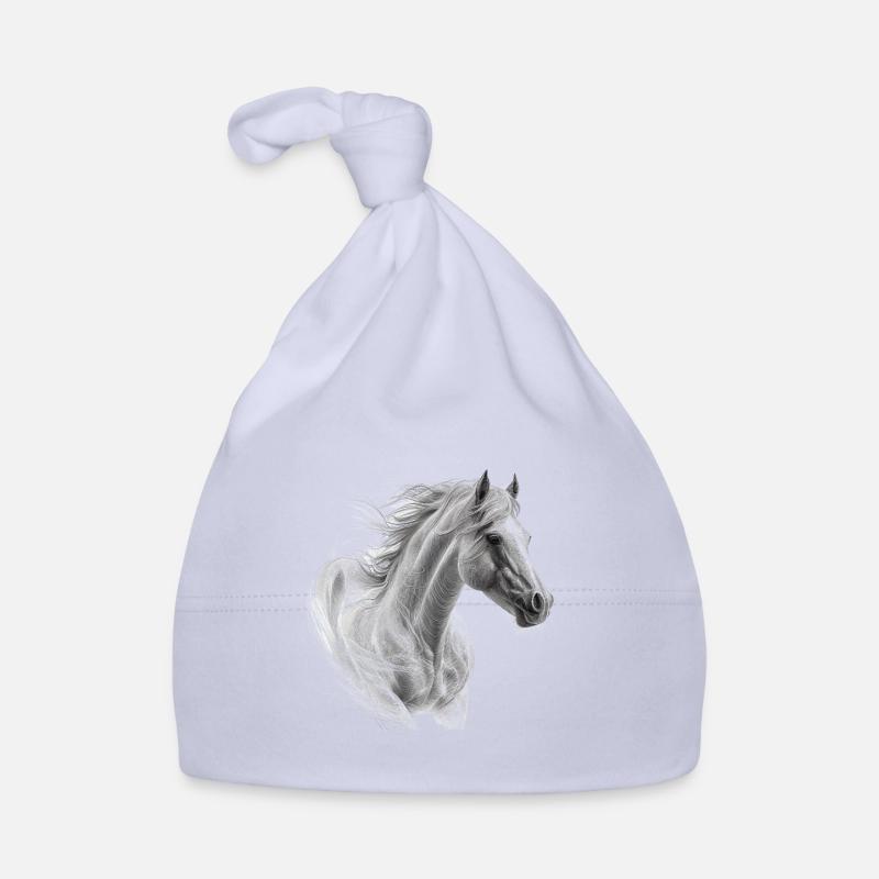 Cheval sauvage Bonnet bio Bébé