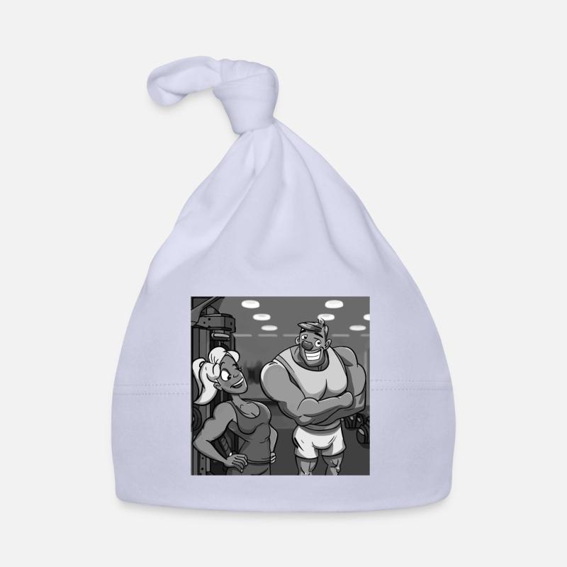 FITNESSSTUDIO Baby Bio-Mütze