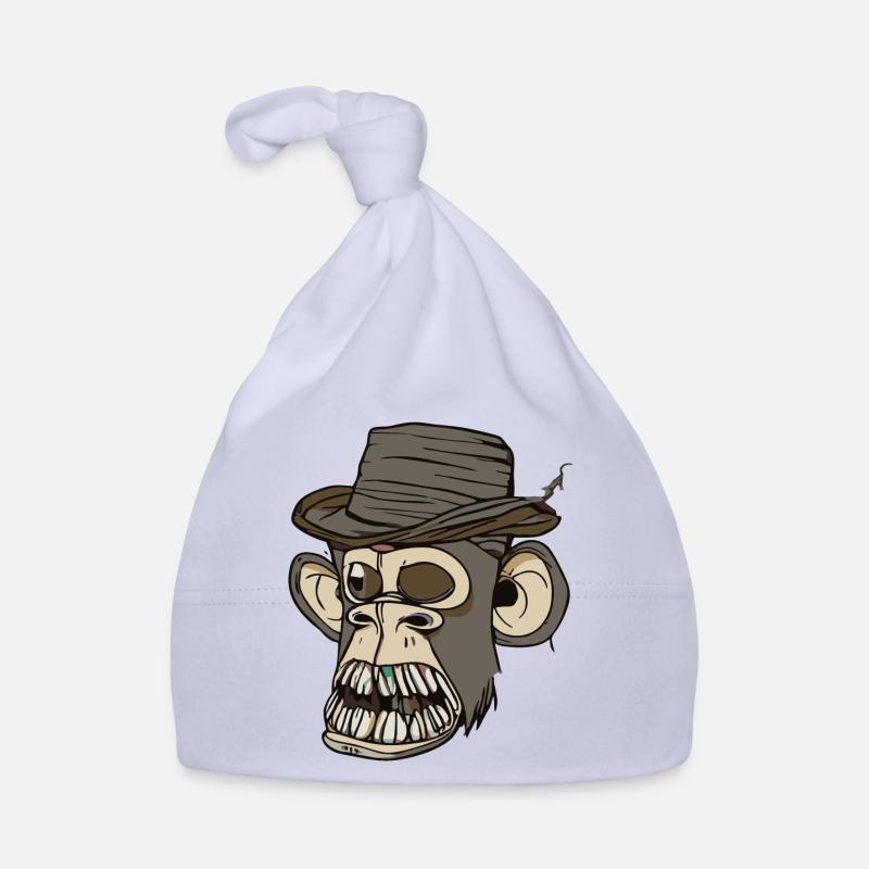 Monkey Organic Baby Cap
