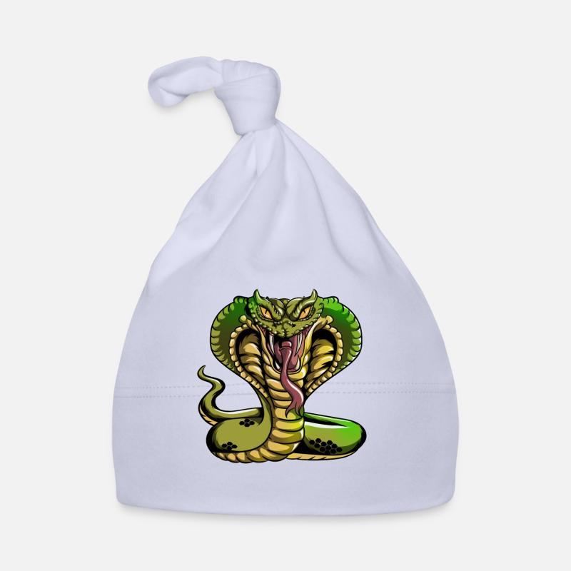 tongue snake grift snake rattle beats Organic Baby Cap