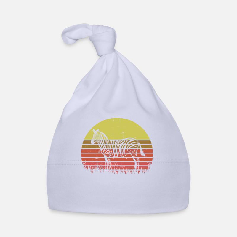 Zebra Baby Bio-Mütze