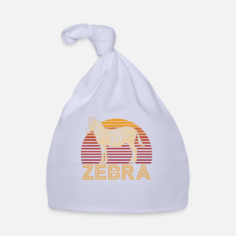 Zebra Organic Baby Cap