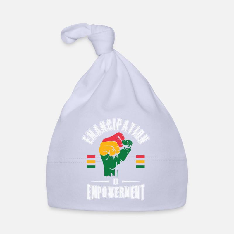 Schwarze Geschichte Juneteenth Schwarzer Stolz Baby Bio-Mütze