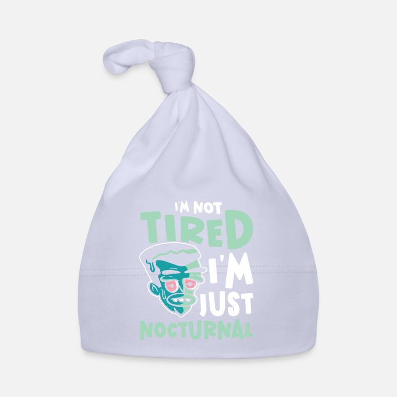 Night Shift Worker Graveyard Duty Organic Baby Cap