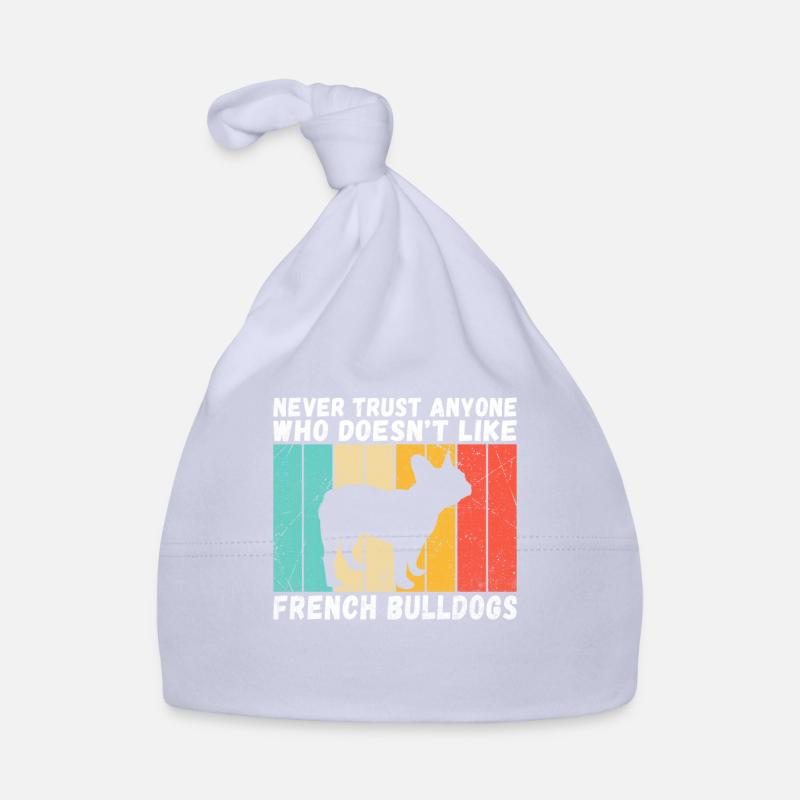 Cadeaux de bouledogue français Bonnet bio Bébé