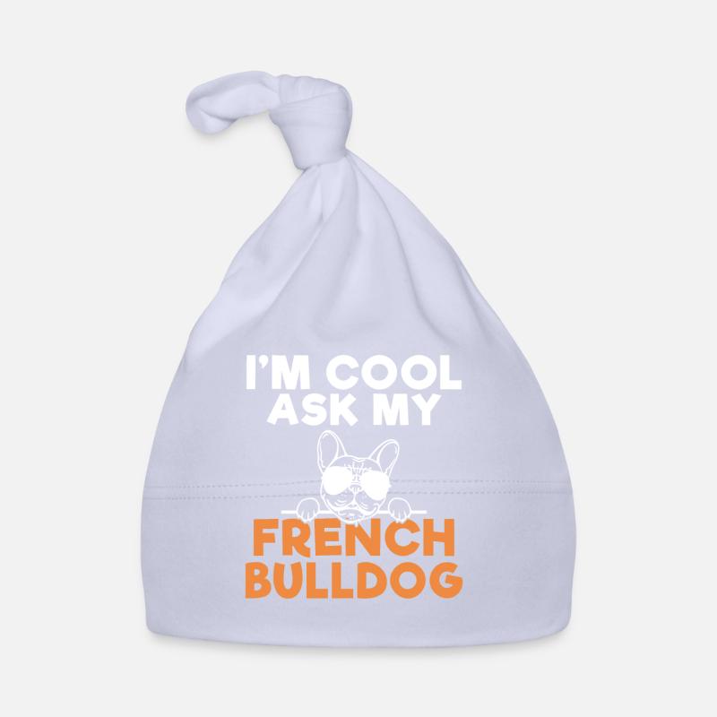 Cadeaux de bouledogue français Bonnet bio Bébé