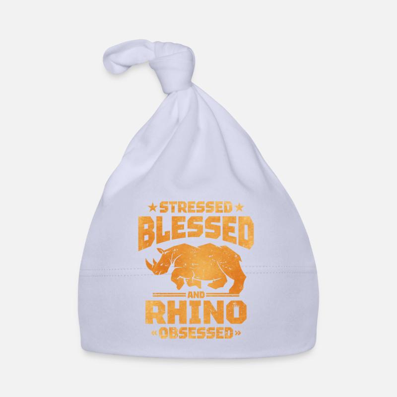 Nashorn Baby Bio-Mütze