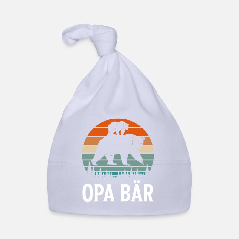 Opa Bär Opa Bär Geschenk Baby Bio-Mütze