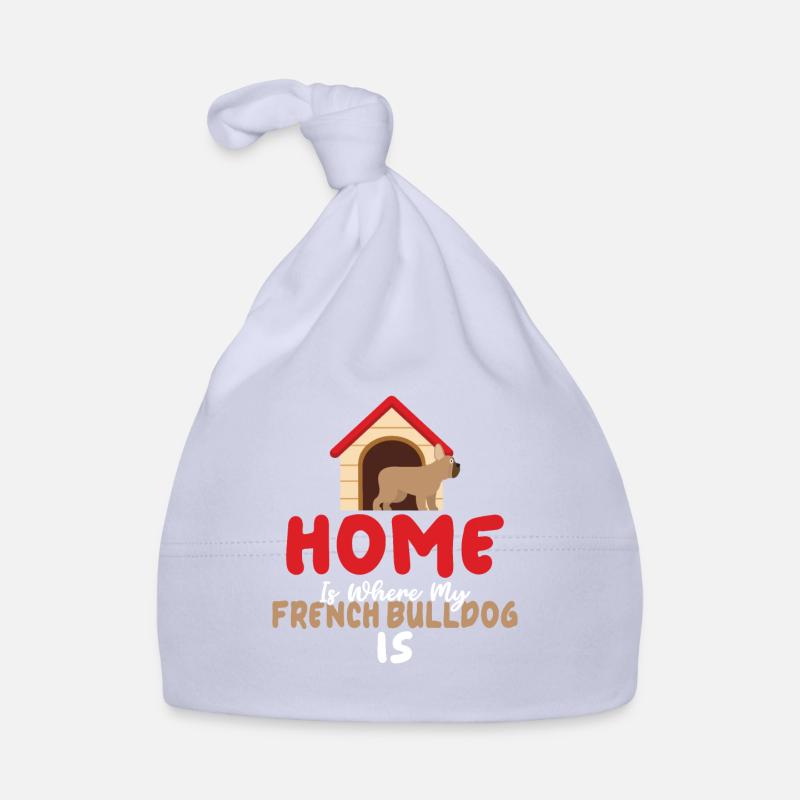 Cadeaux de bouledogue français Bonnet bio Bébé