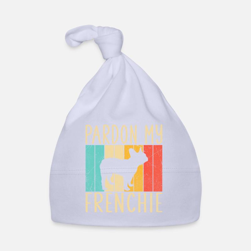 Cadeaux de bouledogue français Bonnet bio Bébé