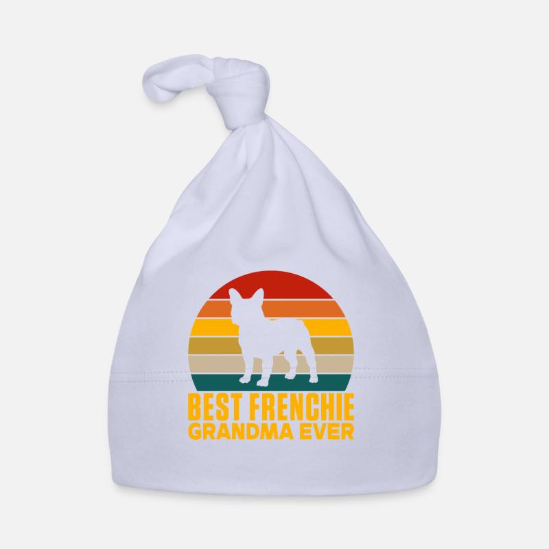 Cadeaux de bouledogue français Bonnet bio Bébé