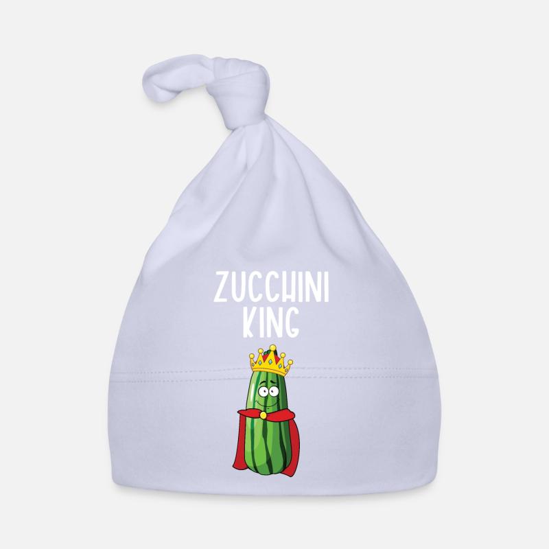 Courgette - Bonnet bio Bébé - ciel