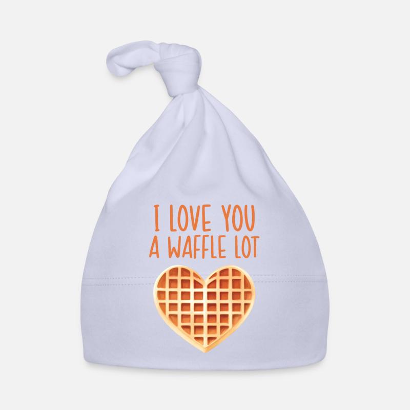 Je t’aime une quantité de gaufres Bonnet bio Bébé
