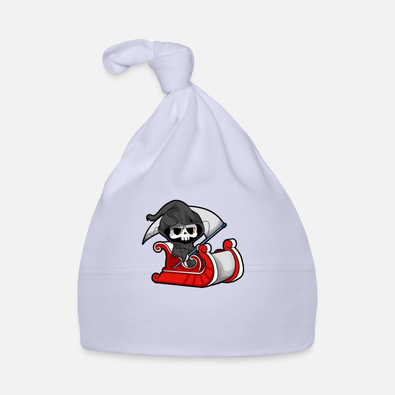 The Grim Reaper Organic Baby Cap