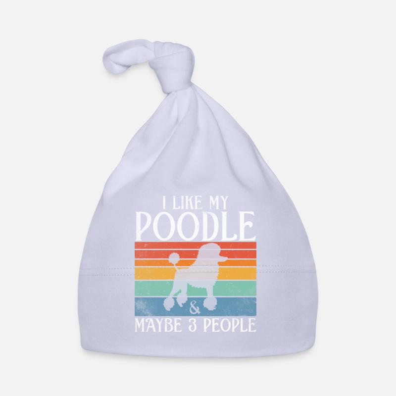 Poodle Gifts Baby Bio-Mütze
