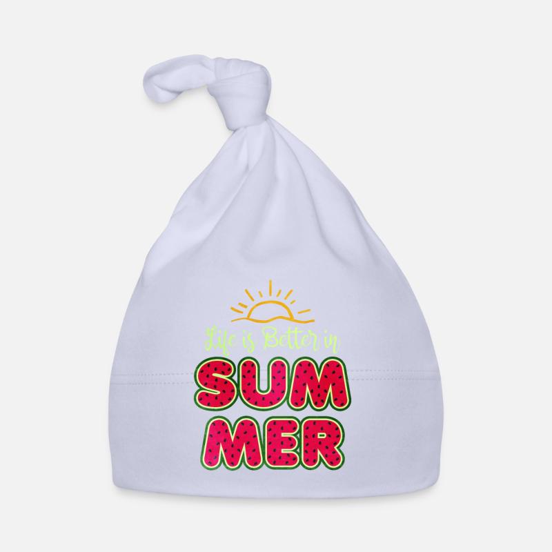 Watermelon Organic Baby Cap