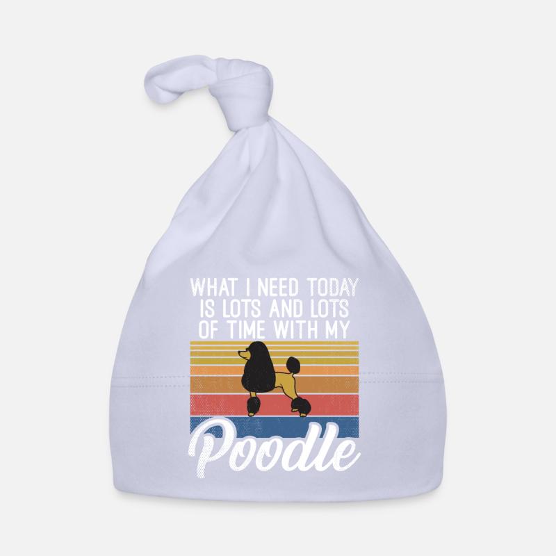 Poodle Gifts Baby Bio-Mütze