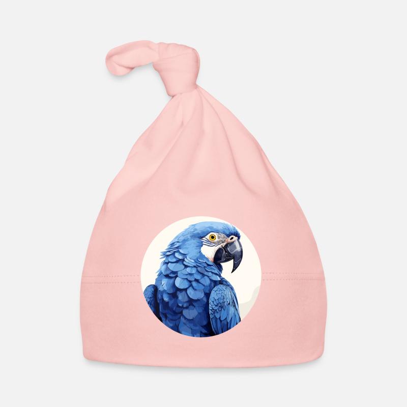 Hyacinth Macaw Organic Baby Cap