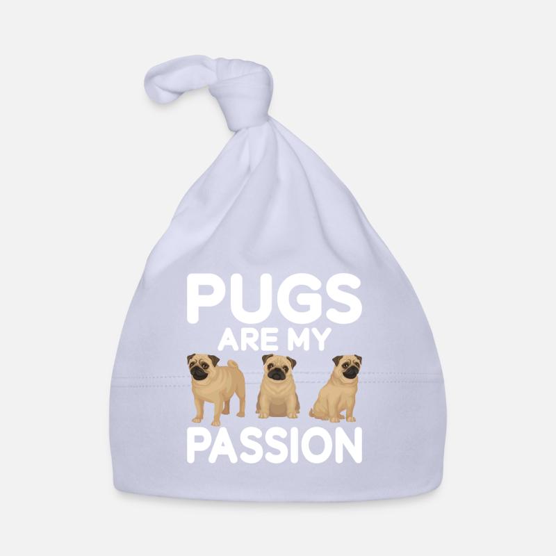 Pug Gifts for Pug Lovers Organic Baby Cap